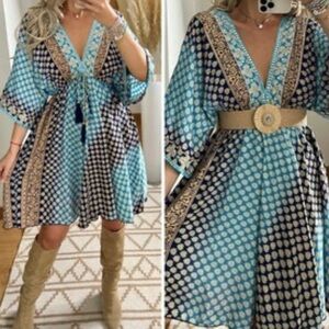 Bohemian dress size L